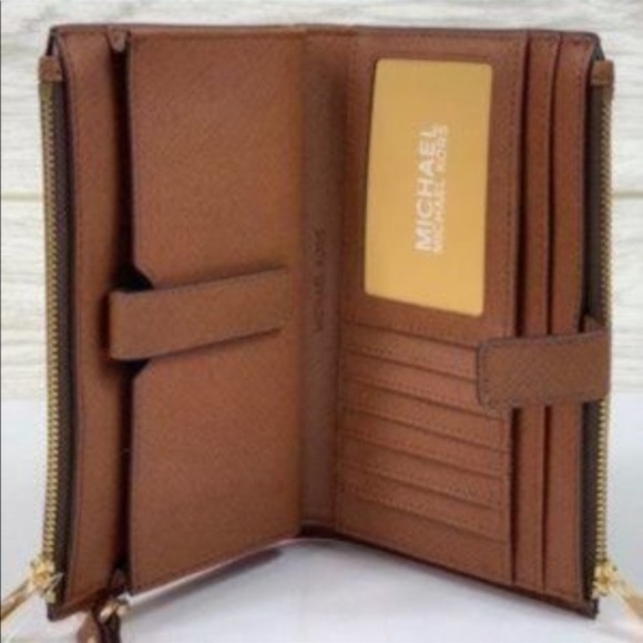 Michael Kors DoubleZip Wallet Wristlet - Picture 3 of 7